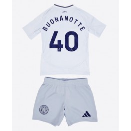 Leicester City Facundo Buonanotte #40 Derde tenue Kids 2024-25 Korte Mouw (+ Korte broeken)